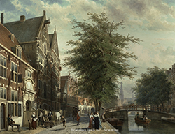 The Lombard on the Oudezijds Voorburgwal in Amsterdam - Springer, Cornelius