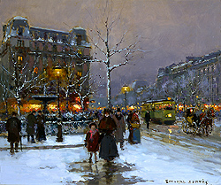 Place Pigalle, Hiver