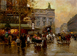 Café de la Paix - Edouard Léon Cortès