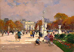 Tuileries Garden - Edouard Léon Cortès