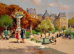 Jardin du Luxembourg - Edouard Léon Cortès