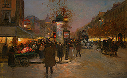 Les Grands Boulevards - Edouard Léon Cortès