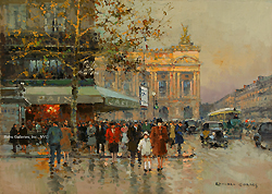 Café de la Paix, Opera - Edouard Léon Cortès