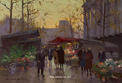 Marche aux Fleurs, Madeleine - Edouard Léon Cortès