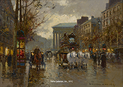 Boulevard de la Madeleine, 1910 - Edouard Léon Cortès