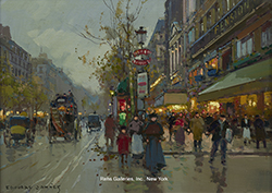 Boulevard Montmartre, Théâtre des Variétés - Edouard Léon Cortès