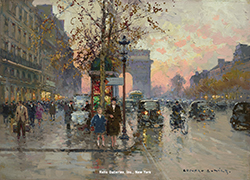 Champs-Élysées, Arc de Triomphe - Edouard Léon Cortès