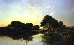 Out Fishing - Williams, Edward Charles