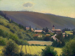 Bonnieux Village (Study) - D. Eleinne Basa