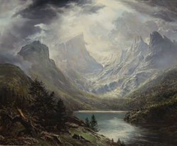 Dream Lake, Storm in the Rockies - Erik Koeppel
