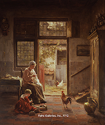 Cottage Interior - Pieters, Evert