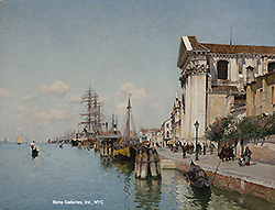 The Giudecca Canal, Santa Maria del Rosario - Campo, Federico del