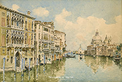 The Grand Canal, Venice
(One of a pair)