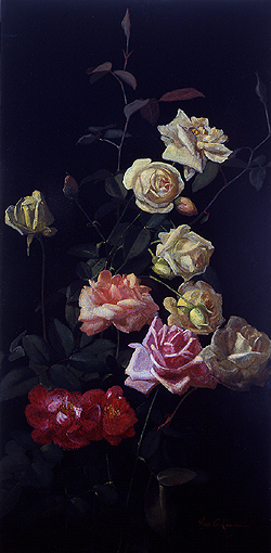 Still Life of Roses - Lambdin, George Cochran