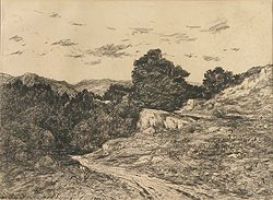 Landscape - Harpignies, Henri Joseph