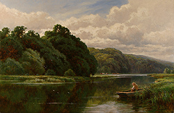 The Thames at Pangbourne - Parker, Henry H.