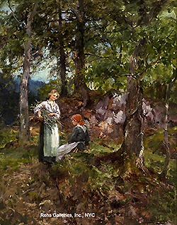A Rest in the Woods - King, Henry John Yeend