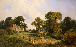 A Country Landscape - Meadows, James E.