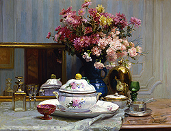 Still Life with Asters - Neree-Gautier, Jane