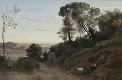 Campagne de Naples - Corot, Jean Baptiste Camille