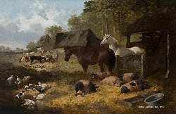 Farmyard Scene - Herring, Jr., John F.