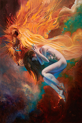 Lion Nebula - Julie Bell