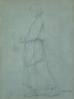 Study for Returning from the Fields - Dupré, Julien