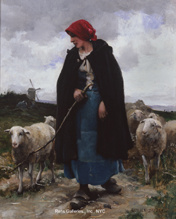 The Shepherdess - Dupré Julien
