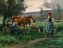Milking Time - Dupré, Julien