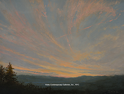 Sunset Over Catskills - Hawks Nest 1