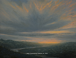 Sunset Over Catskills, Hawk\'s Nest, New York - Ken Salaz