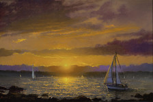 Sunset over Palisades - 9.7.16 - Ken Salaz