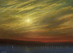Sunset Over Nyack - 10.13.17 - Ken Salaz