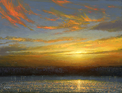 Sunset Over Palisades  - Ken Salaz