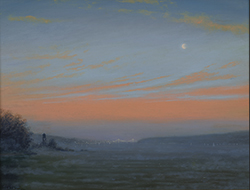 Moonrise Over the Hudson - Ken Salaz