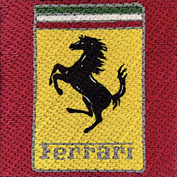 Emblematic Ferrari (1500 sculpted and hand cast cars) - Kevin Champeny