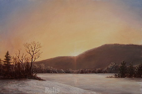 Winter Sunset - Sansaricq, Lauren