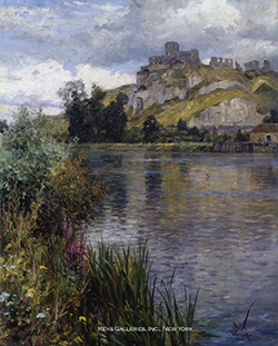 River Landscape - Knight, Louis Aston
