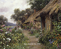 Summer Garden, Normandy - Louis Aston Knight
