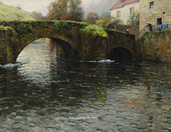 Le Pont Fleuri, Quimperlé - Knight Louis Aston
