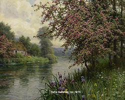 Summer Along the River - Knight, Louis Aston