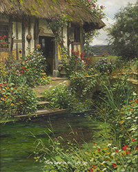 The Little Bridge / Springhouse - Louis Aston Knight