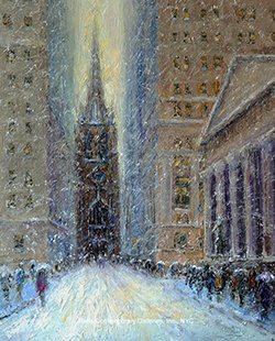Old Trinity in the Snow - Mark Daly