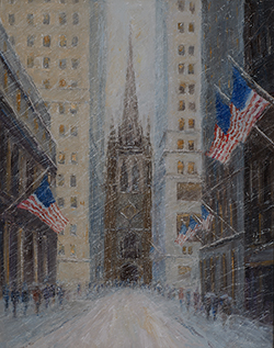 Old Trinity Flags in Winter
 - Mark Daly