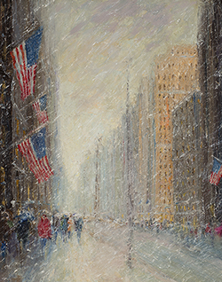 Fifth Avenue Flags and Flurries - Mark Daly