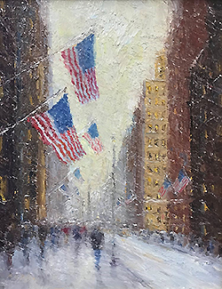 New York Winter Flags - Daly Mark