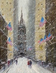 Winter Flags, Old Trinity Church - Mark Daly