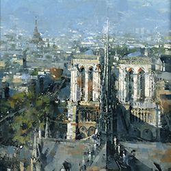 Notre Dame Aerial - Laguë, Mark