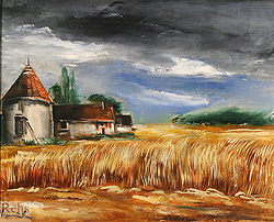 Le champ de blé - Vlaminck, Maurice de