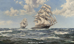 The Tea Clipper Race of 1866 Between the Ariel and Taeping - Dawson Montague